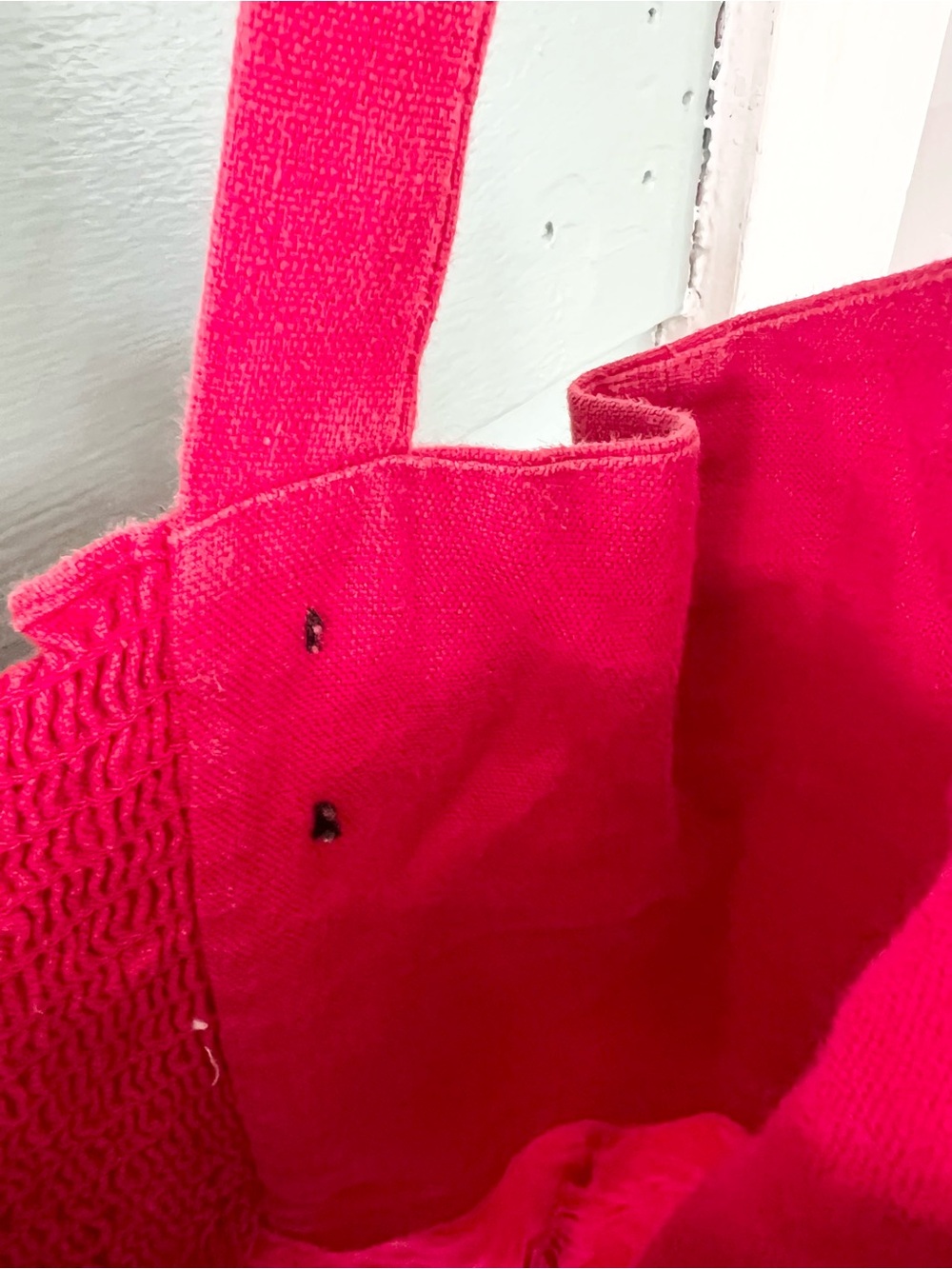 Reformation Finn red 100% linen mini dress button front summer vacation size 8 - Picture 6 of 9